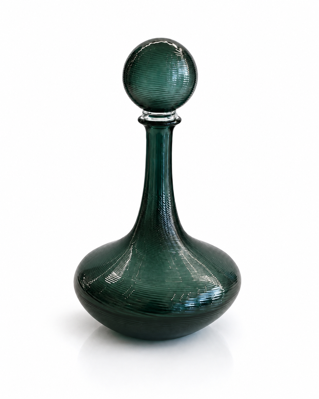 Nocturnes d’Émeraude — vases décoratifs en verre