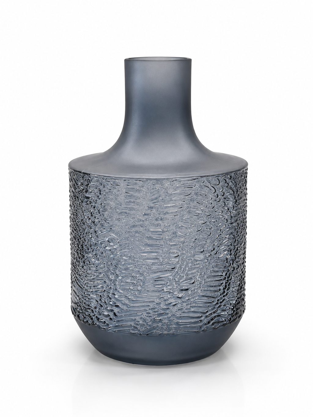 Strates Minérales — variante Bleu fumé compact