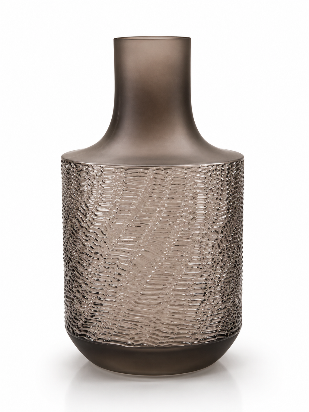 Strates Minérales — variante Taupe fumé grand format
