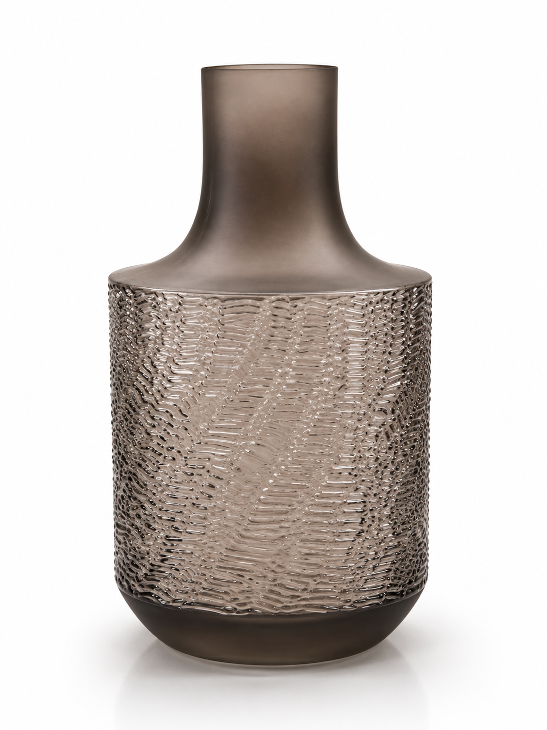 Strates Minérales — variante Taupe fumé grand format