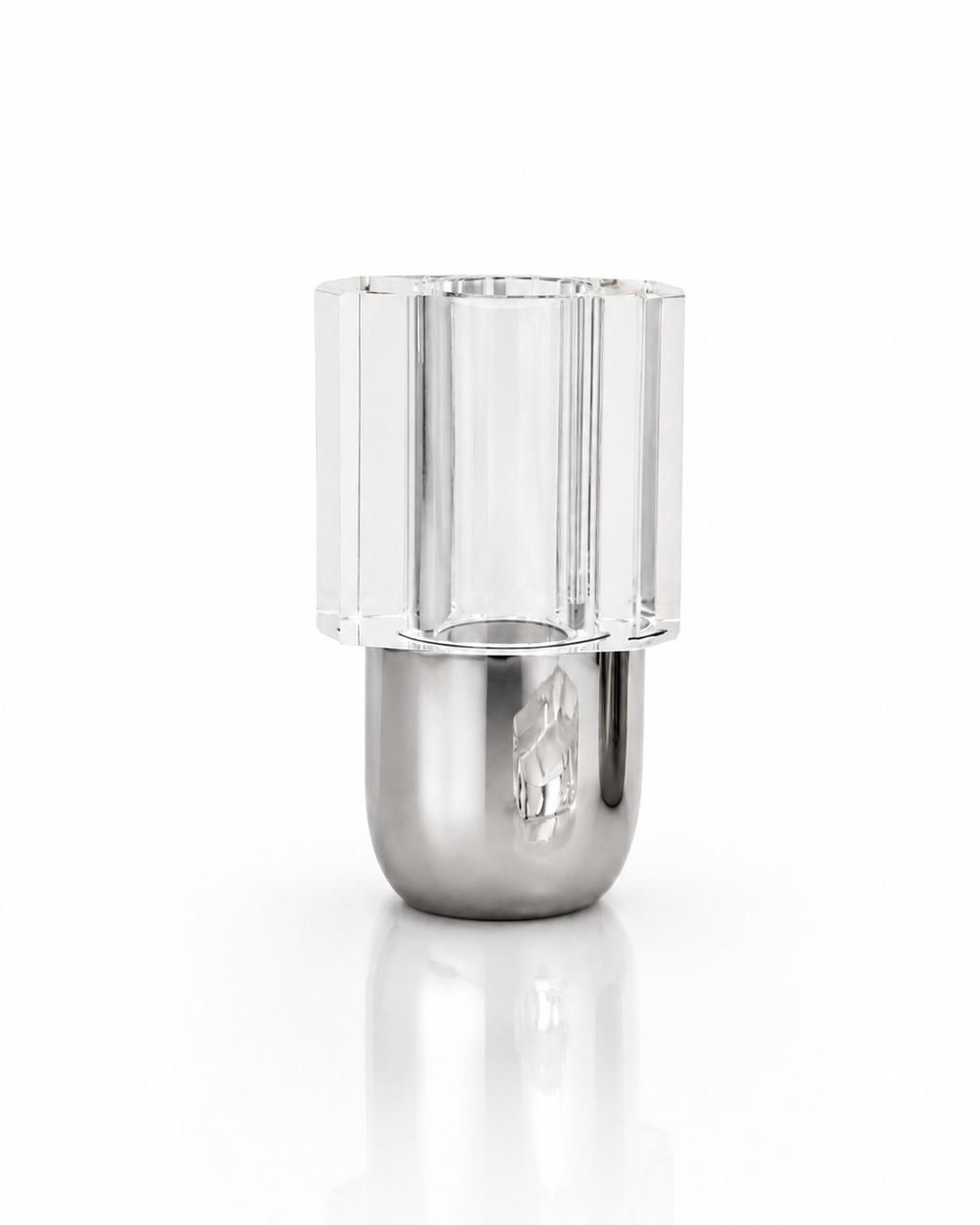 Éclats de Cristal — porte-bougies et cendrier décoratifs