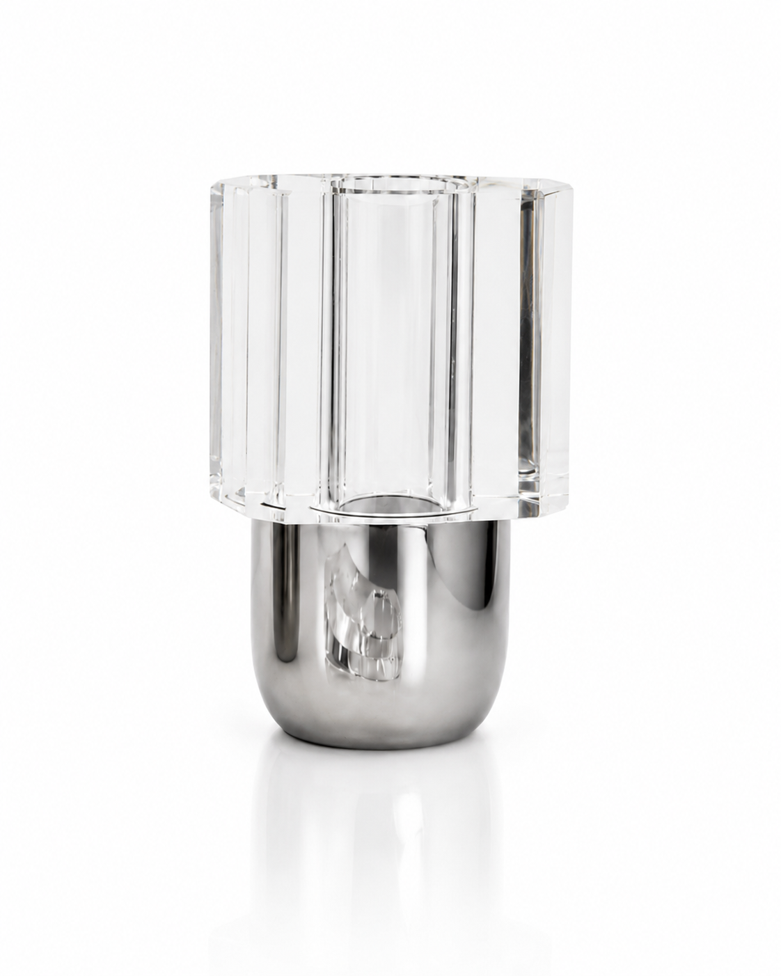 Éclats de Cristal — porte-bougies et cendrier décoratifs