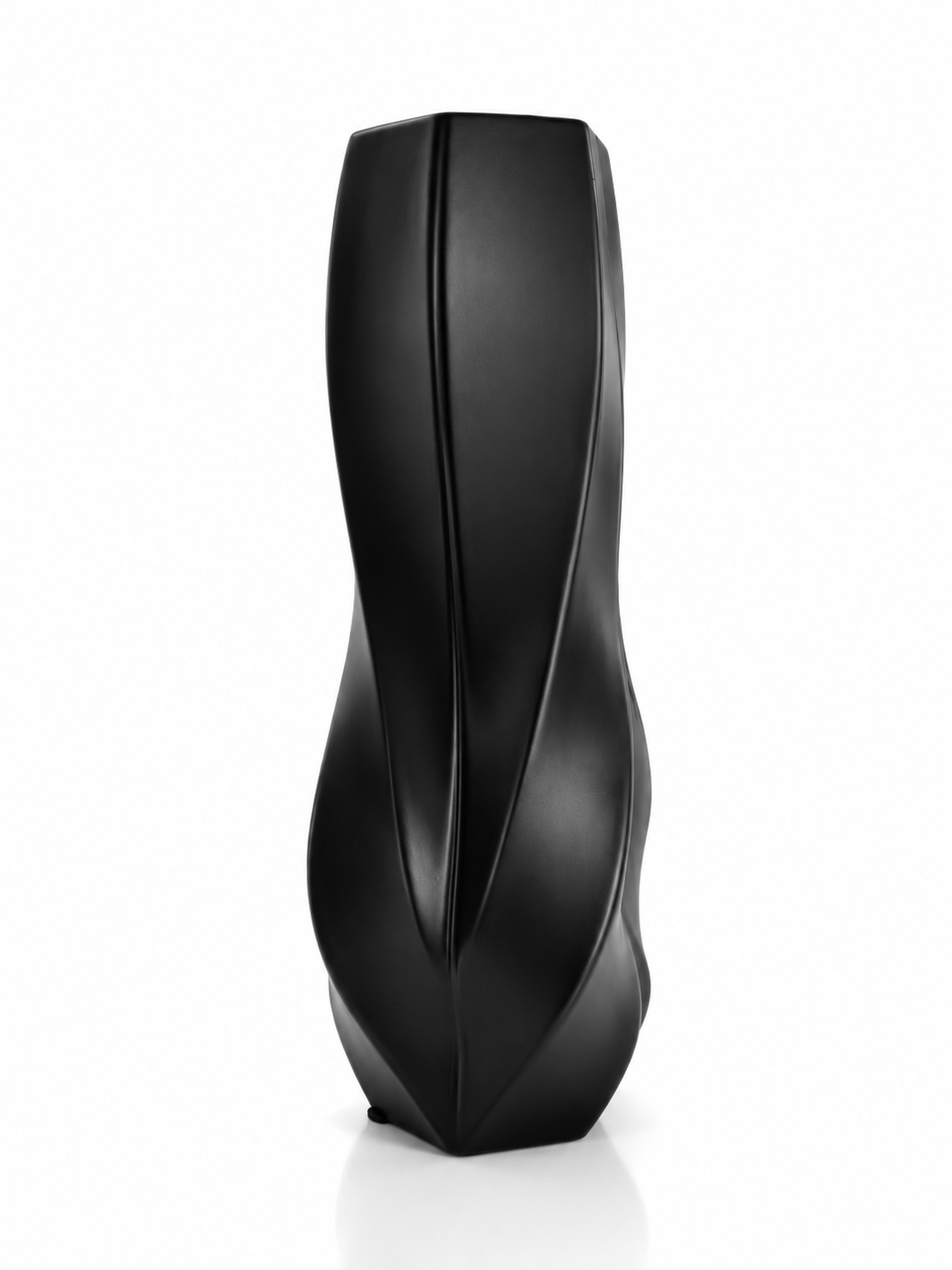 Noir Sculpté — vase et écrin décoratifs
