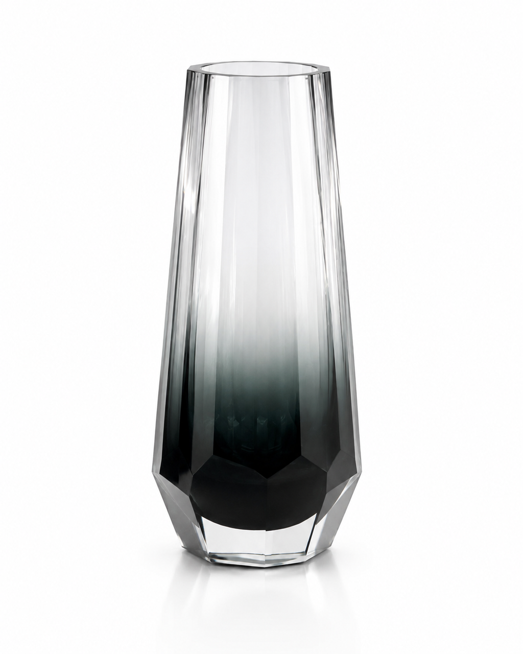 Facettes de Nuit — vases décoratifs en cristal