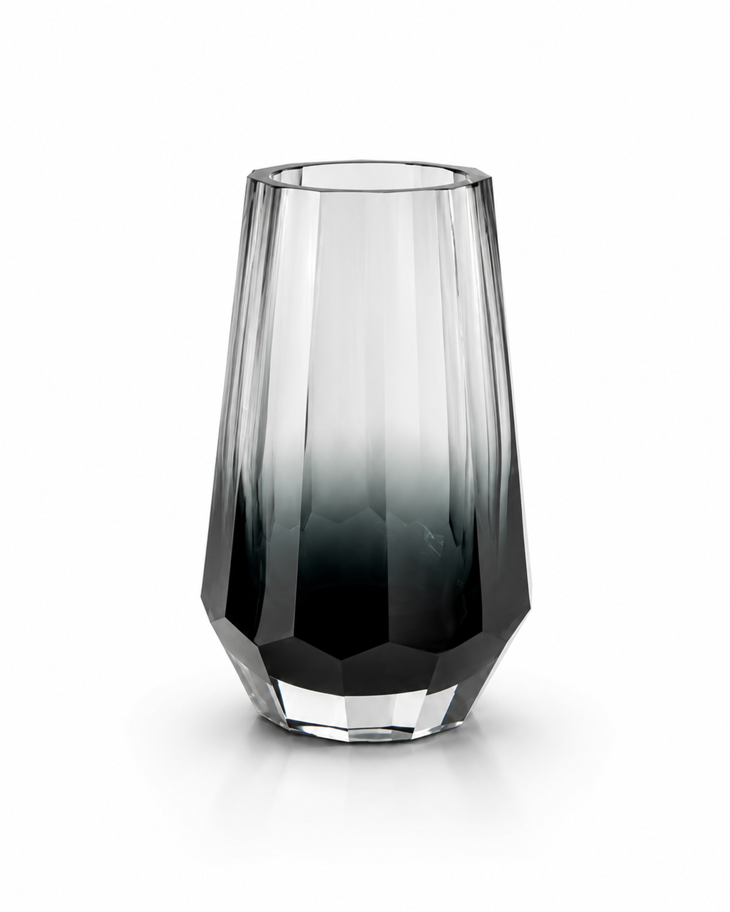 Facettes de Nuit — vases décoratifs en cristal