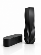 Noir Sculpté — vase et écrin décoratifs