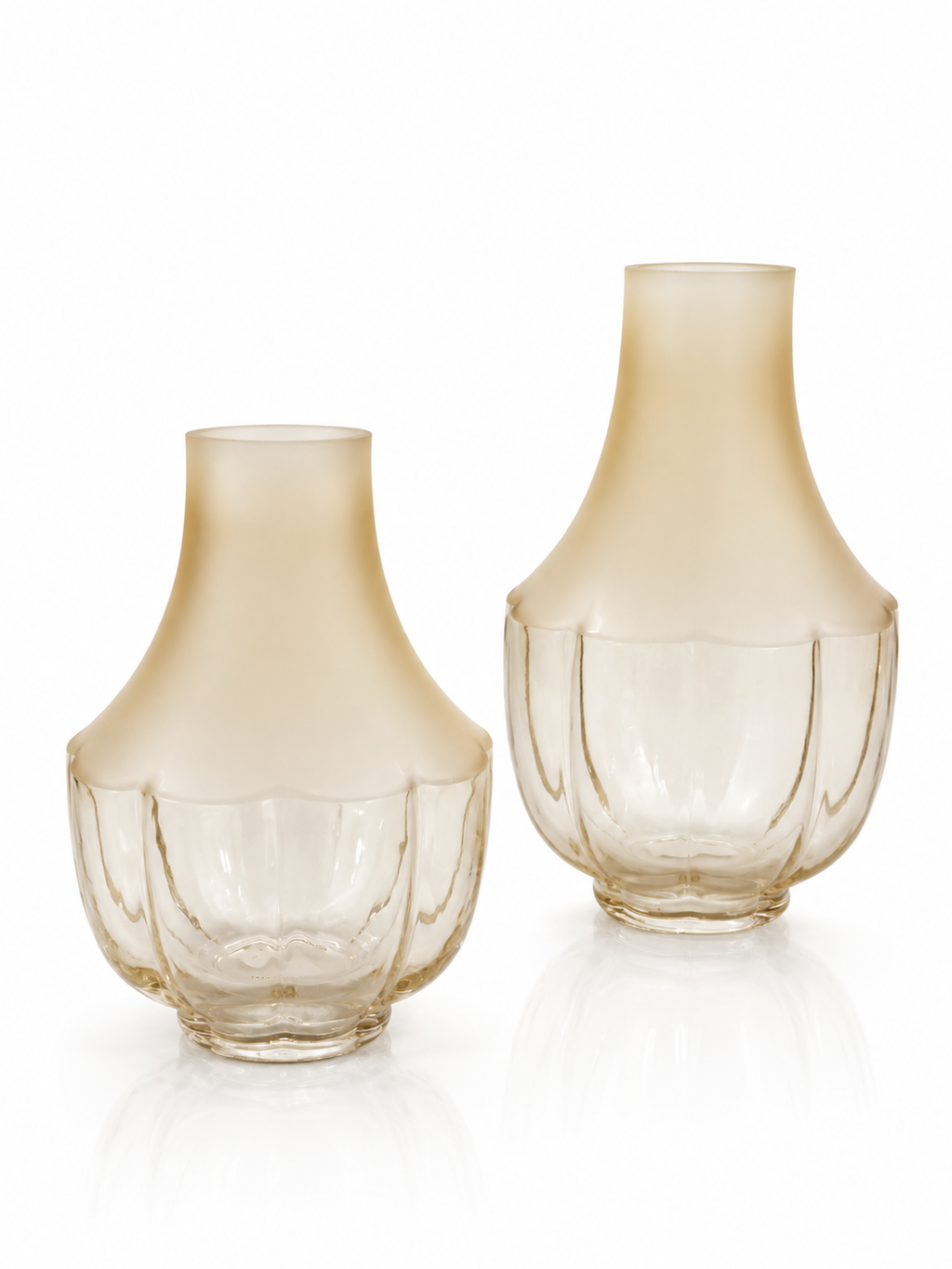 Contours de Sable — vases décoratifs en verre