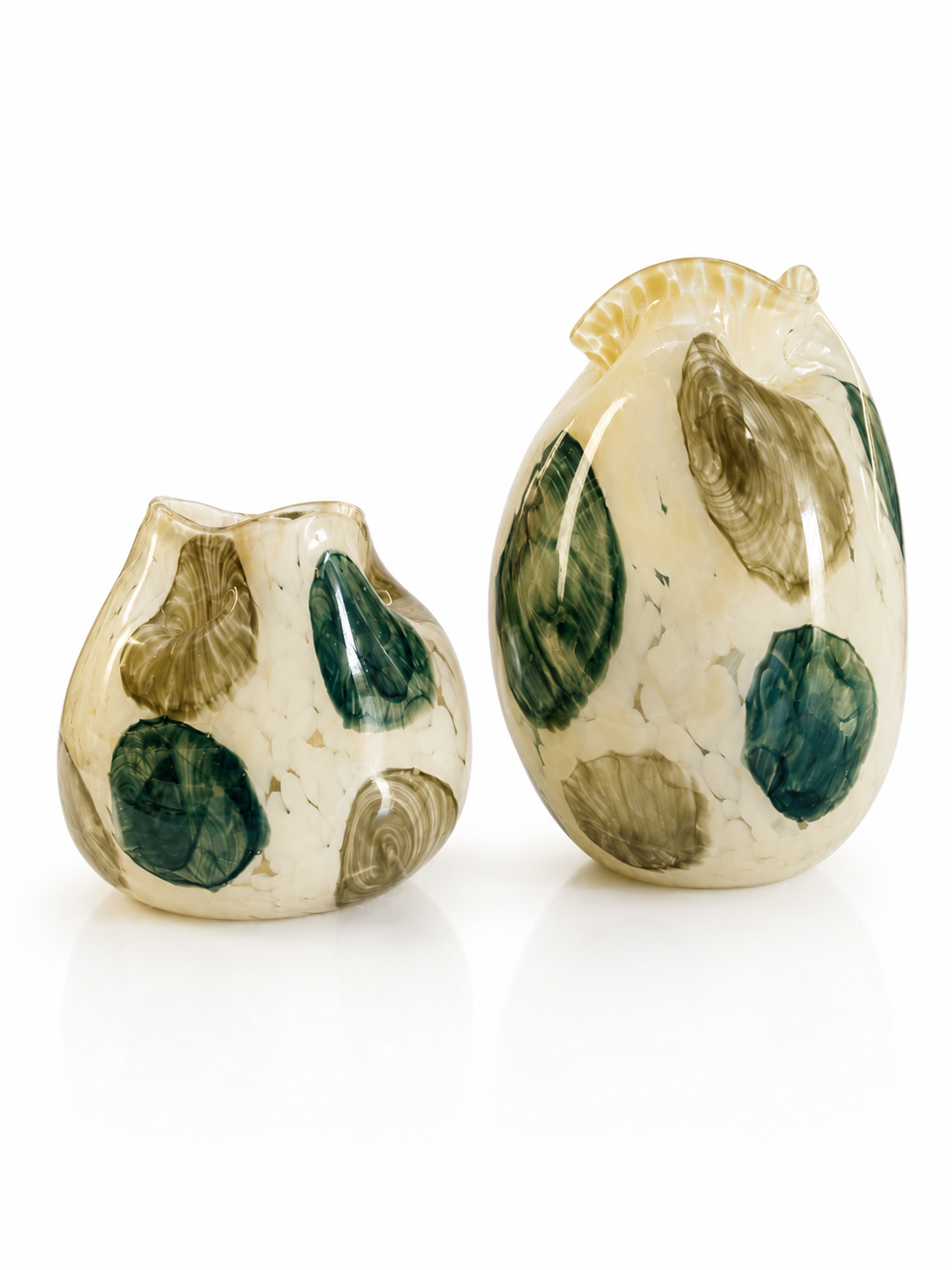 Herbier d’Ivoire — vases décoratifs en verre