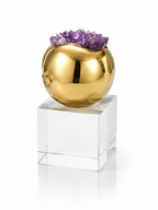 Écrins d’Or Minéral — décoration en cristal, cuivre et pierre