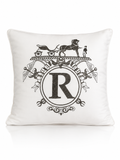 Coussin Blason Richard Ivoire
