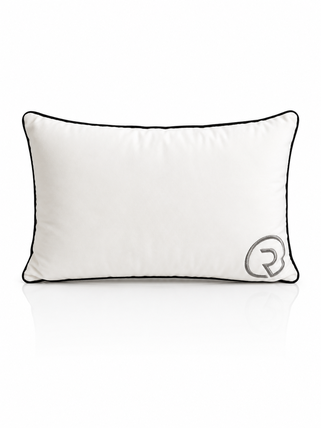 Coussin Monogramme Ivoire