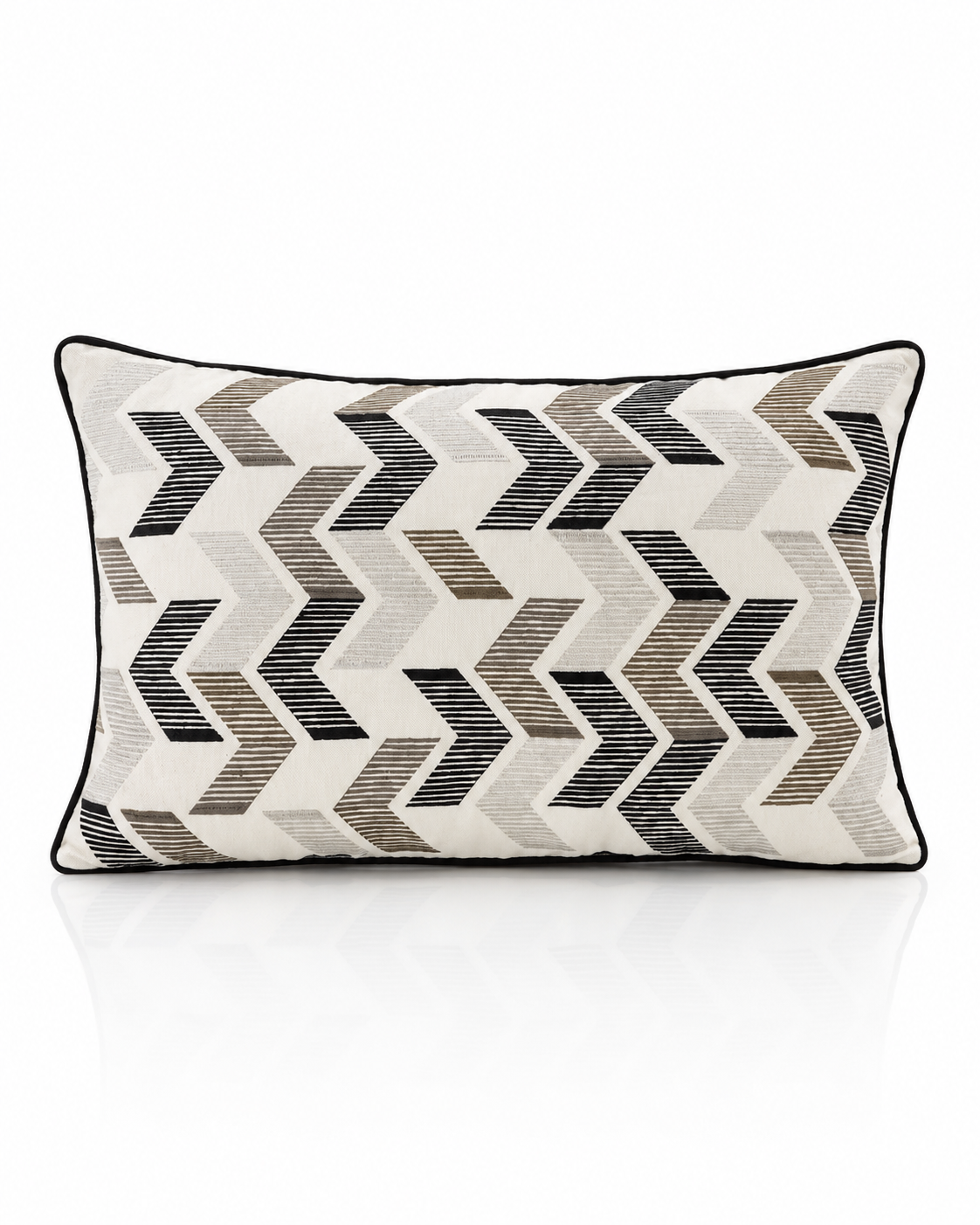 Coussin Chevron Minéral
