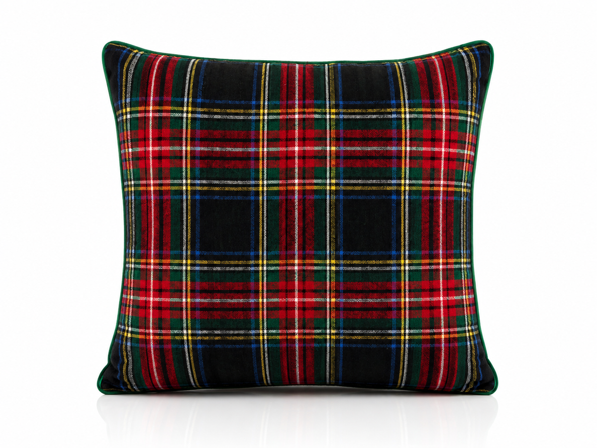 Coussin Tartan Royal