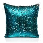 Coussin Sequins Lagon
