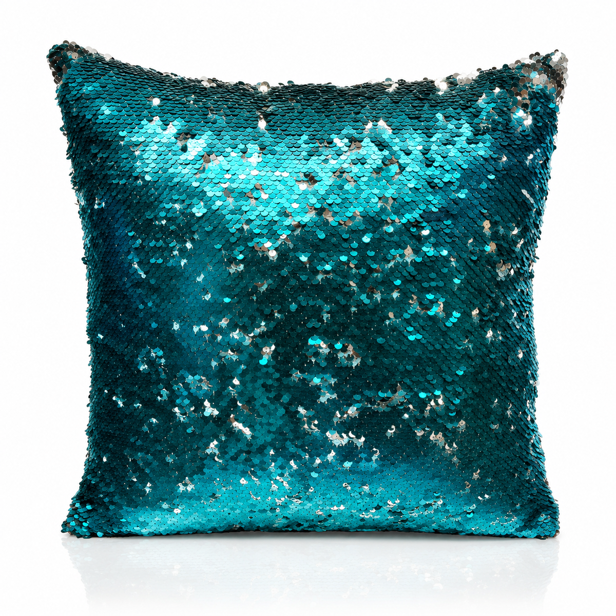 Coussin Sequins Lagon