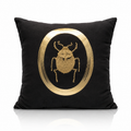 Coussin Scarabée Doré