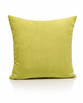 Coussin Velours Citron