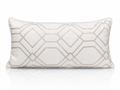 Coussin Treillis Ivoire