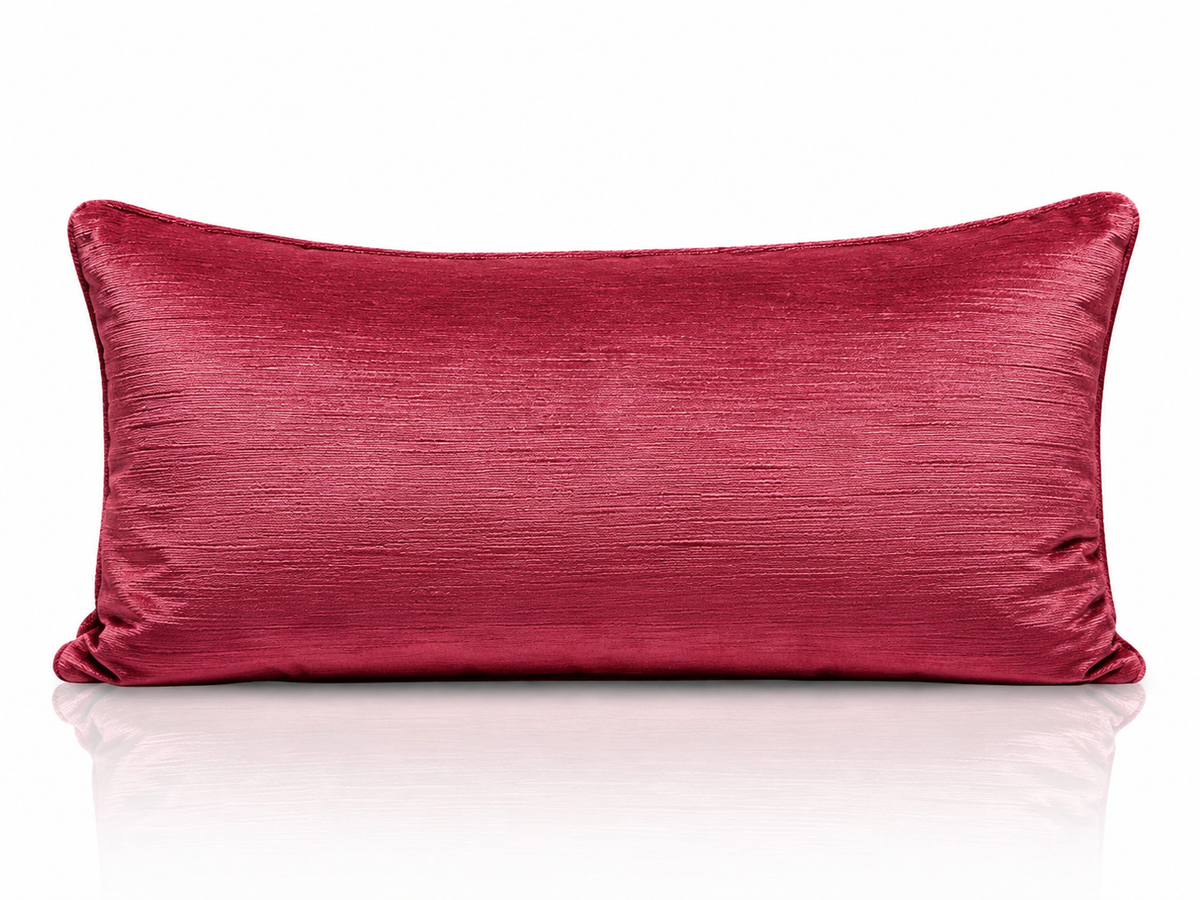 Coussin Velours Framboise