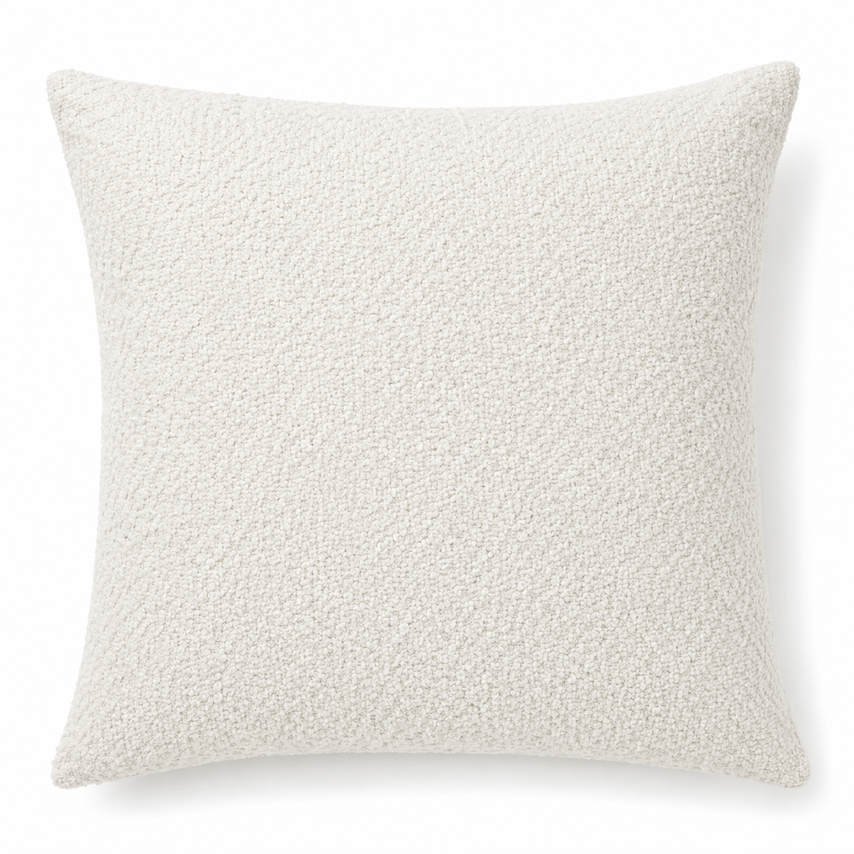 Coussin Bouclé Ivoire