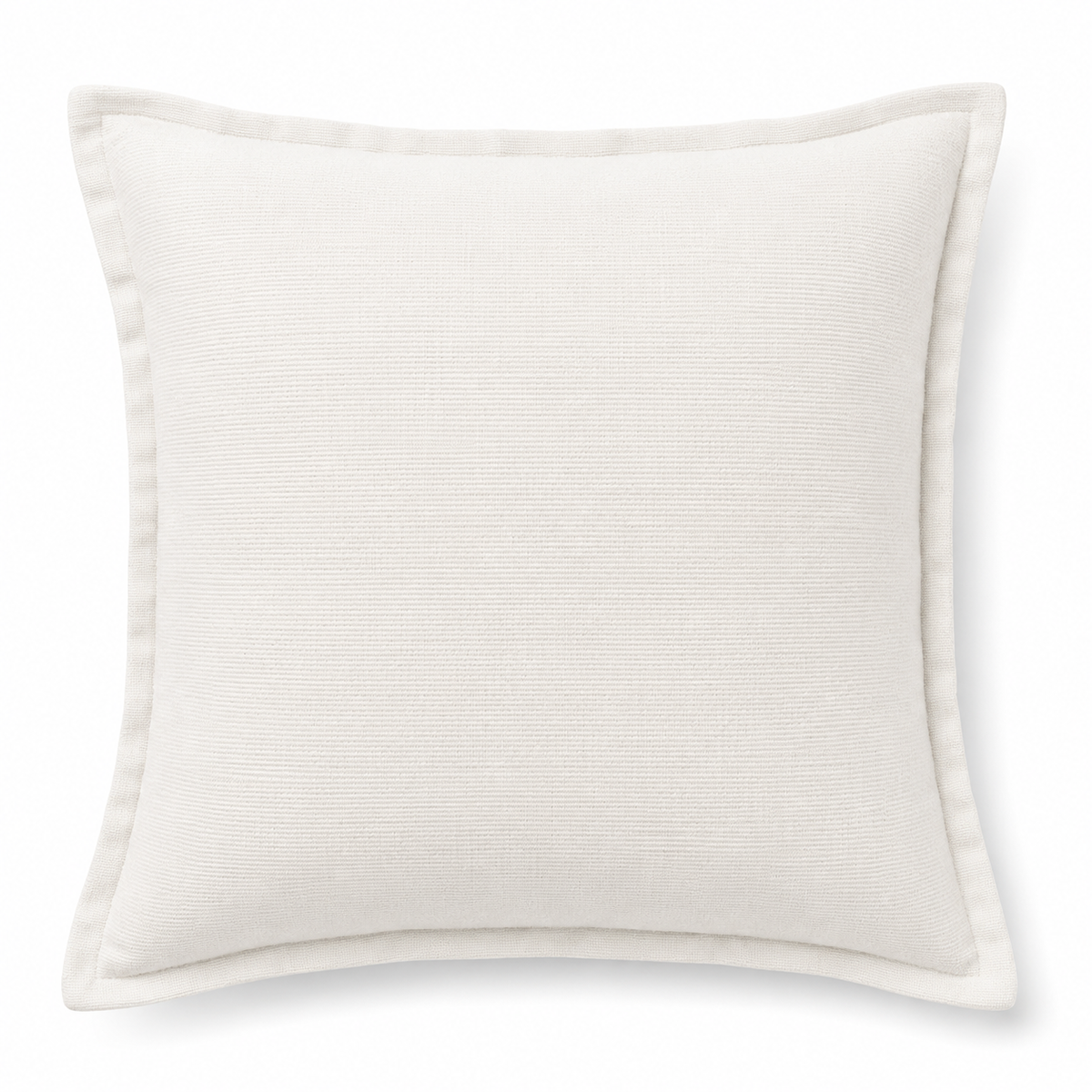 Coussin Ivoire Passepoilé
