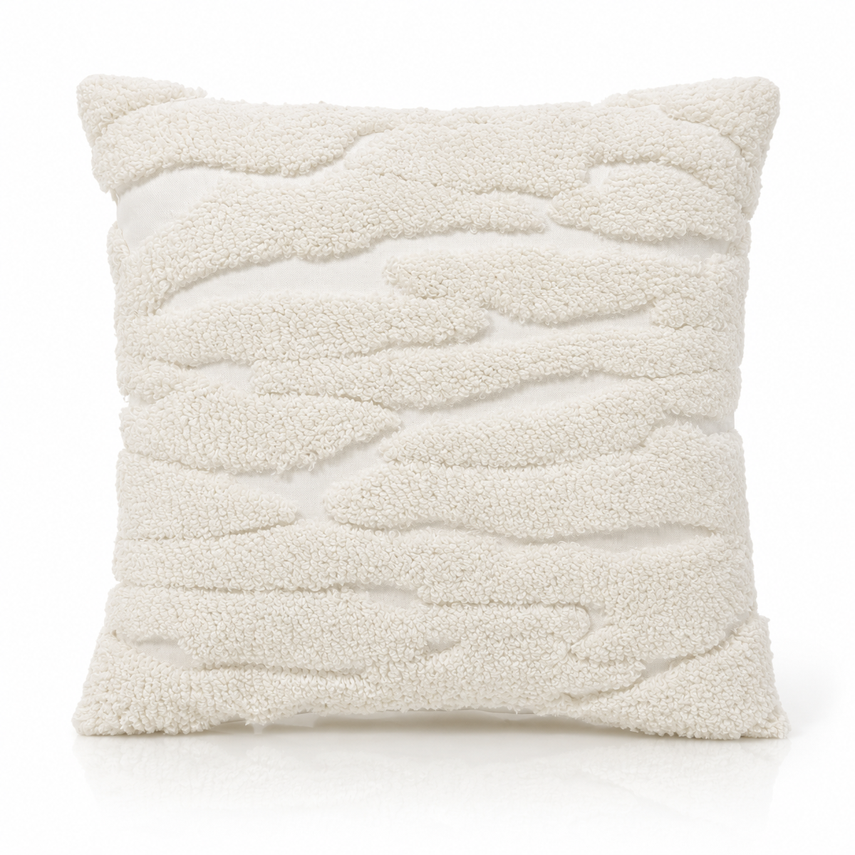 Coussin Relief Nuage Ivoire