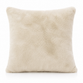 Coussin Fourrure Crème