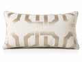Coussin Géométrie Sable