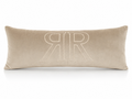 Coussin Monogramme RR Sable