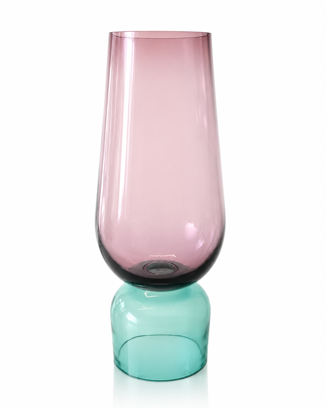 Duo Rose Turquoise — 47 × 20 cm