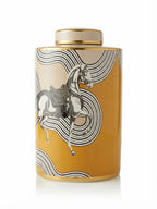 Équestre Graphique — Vase compact