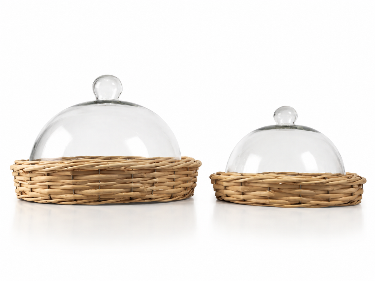 Cloches en Verre Tressées