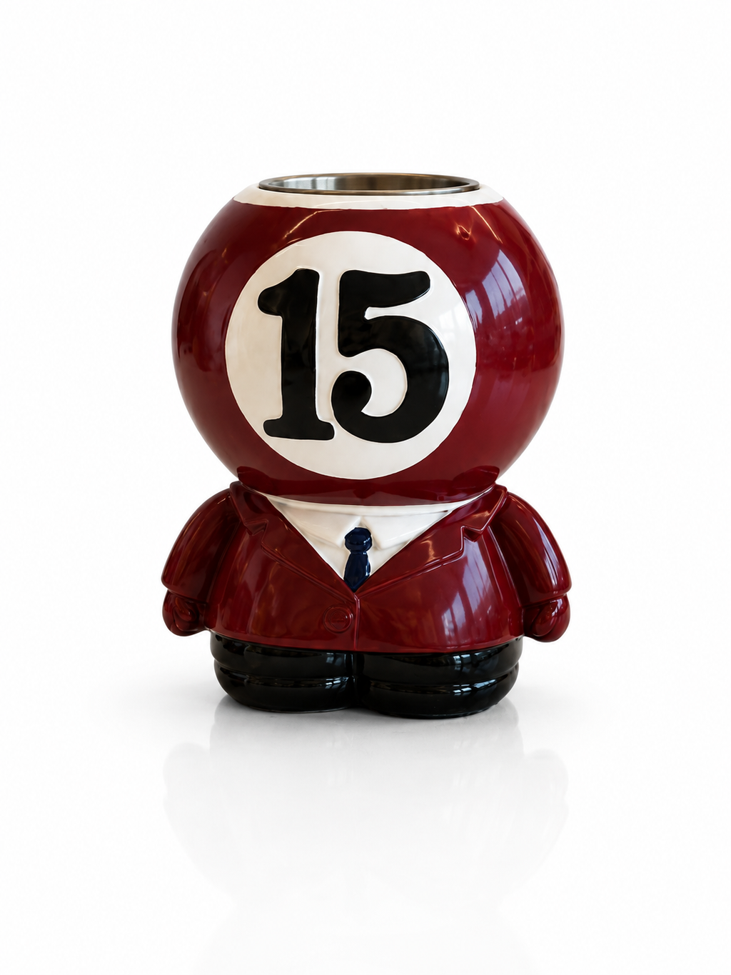Cendrier Billard Coloré — rouge