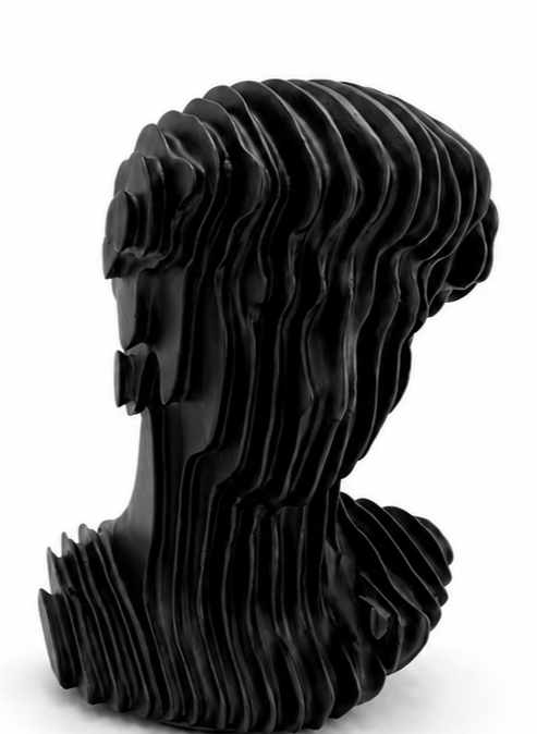 Bustes Graphiques Noirs — gauche