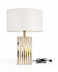 Lampe à Poser Graphique Blanche