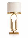 Lampe Géométrique Dorée