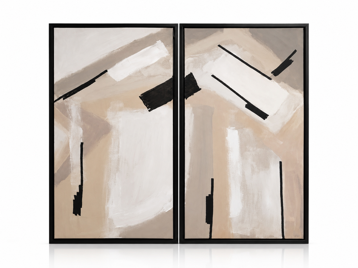 Tableau Abstrait Architectural
