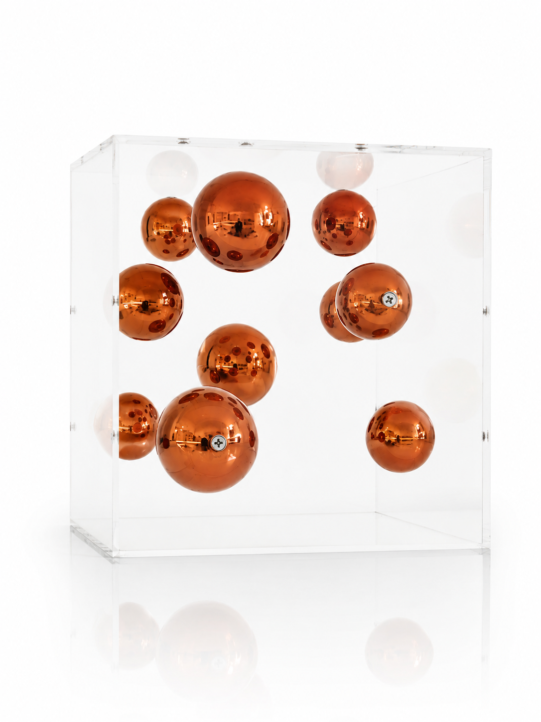 Cube Décoratif Orange