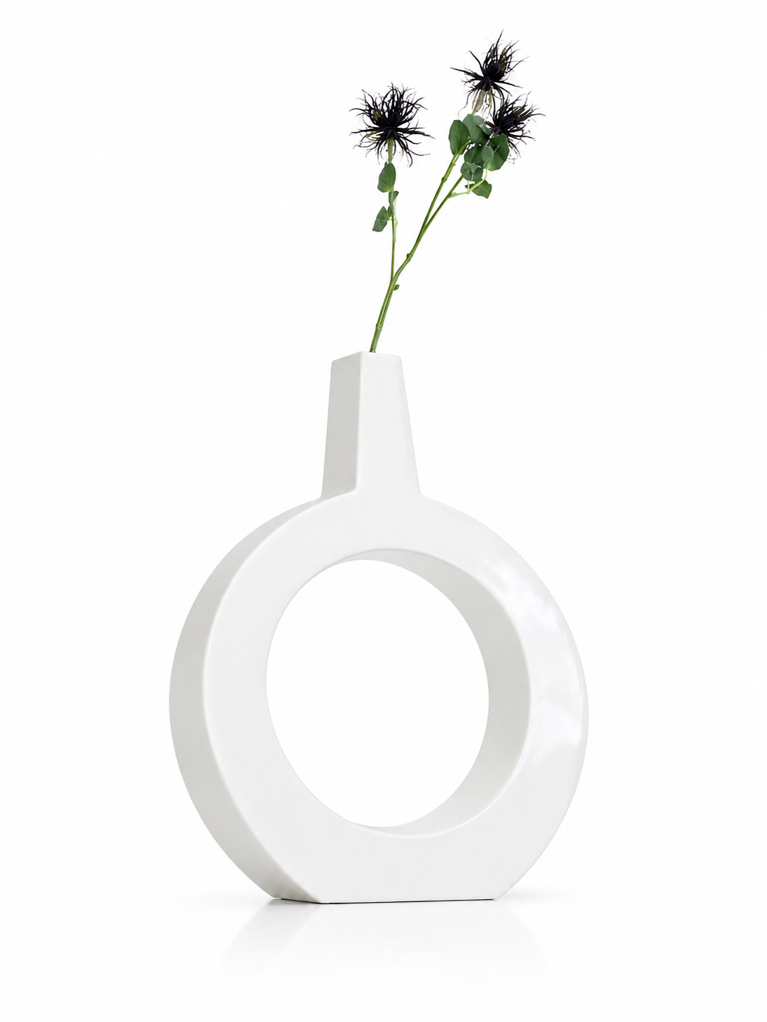 Vase décoratif en plastique — droite