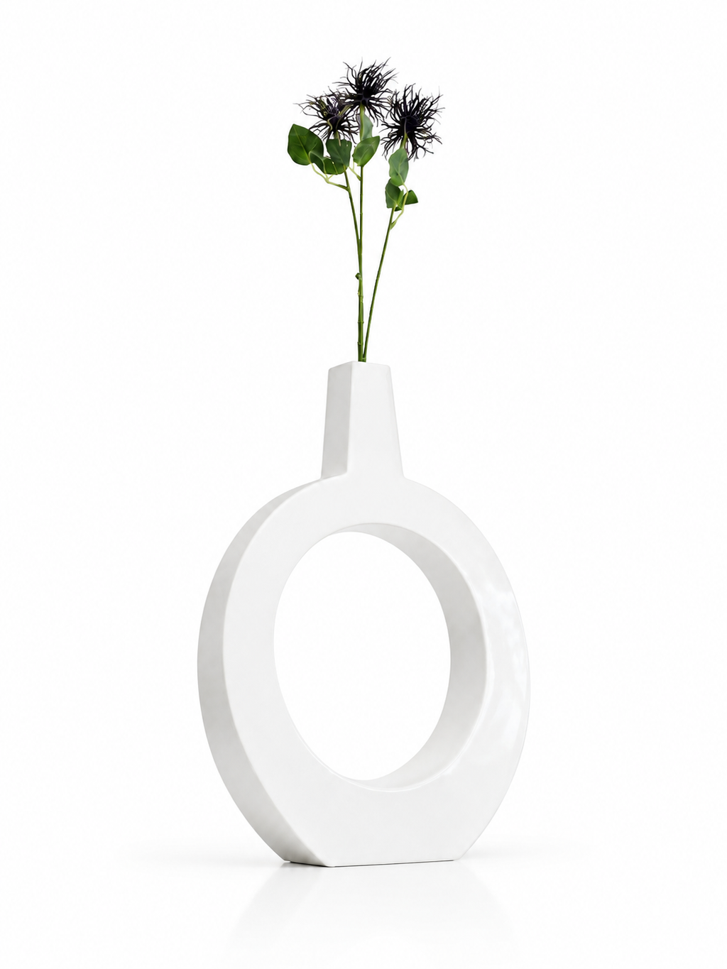 Vase décoratif en plastique — gauche