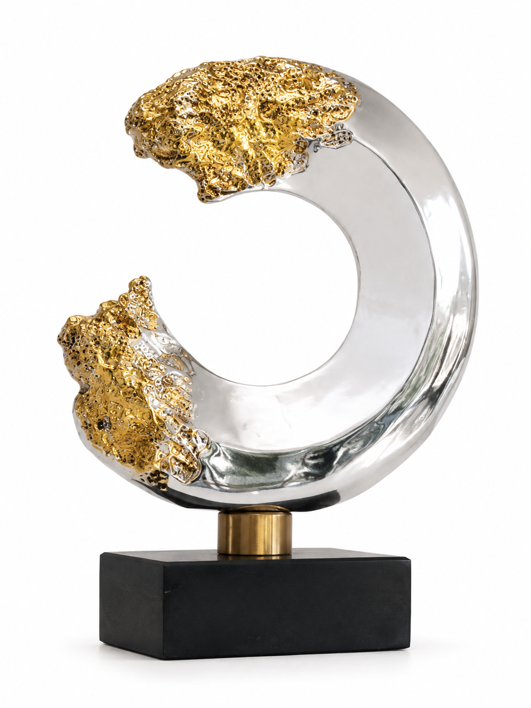 Cercle Sculptural Doré