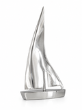 Sculpture Voile Argentée