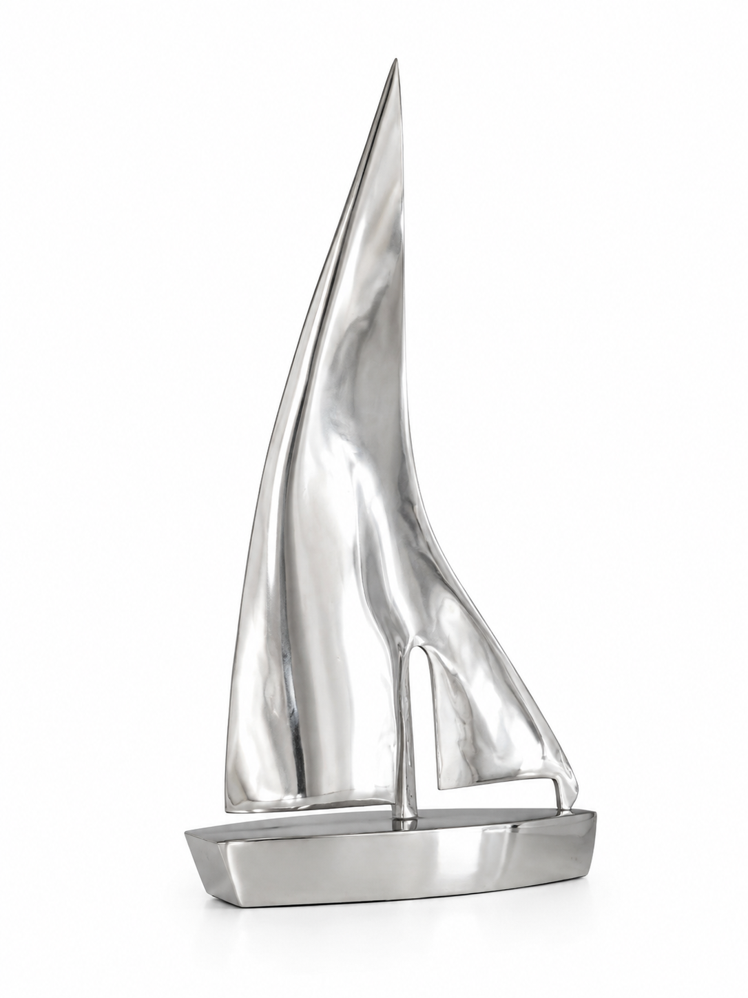 Sculpture Voile Argentée