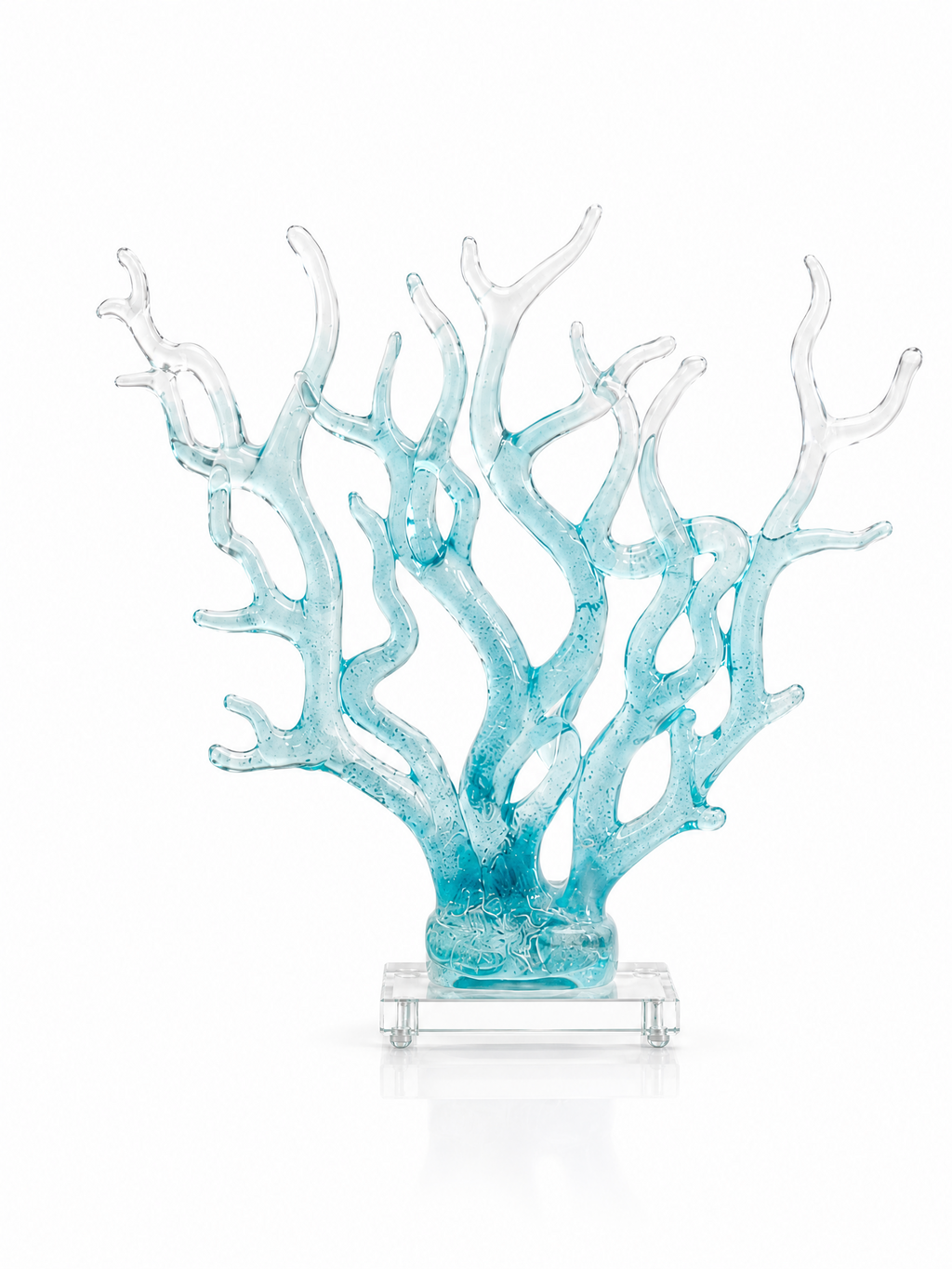 Récifs de Cristal — 35 × 38 × 8 cm