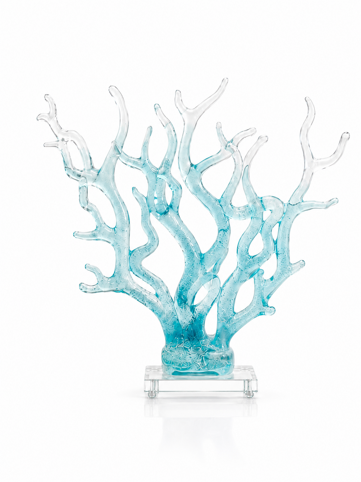 Récifs de Cristal — 35 × 38 × 8 cm