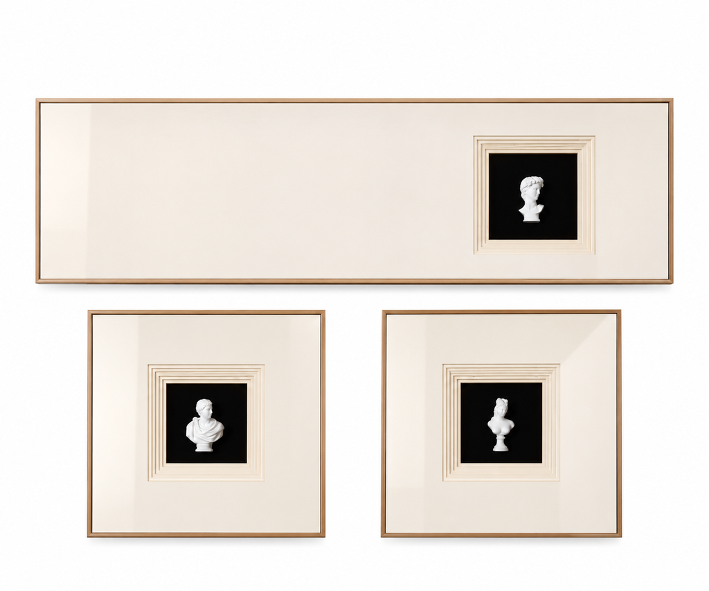 Triptyque Bustes Classiques