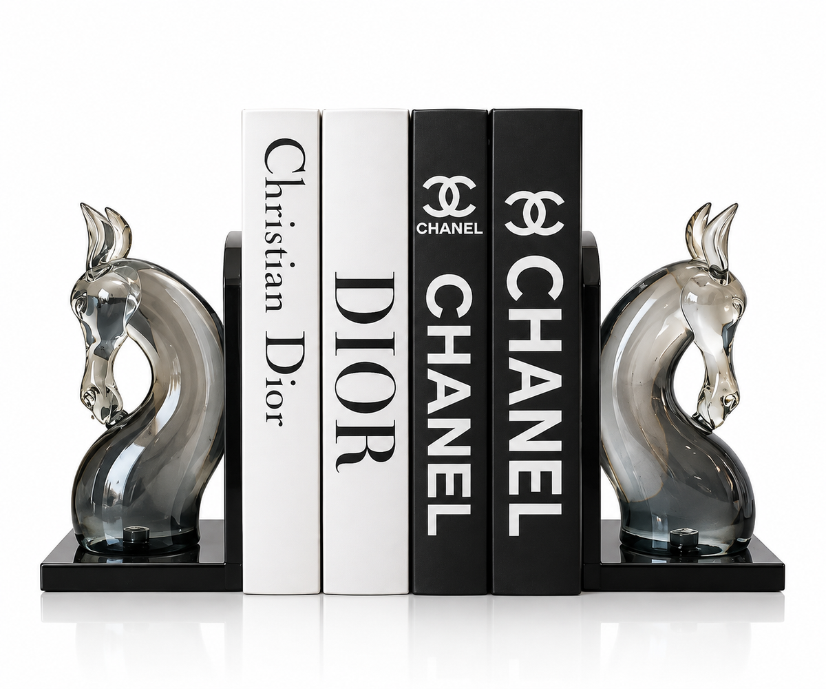 Serre-livres Équestres Argent