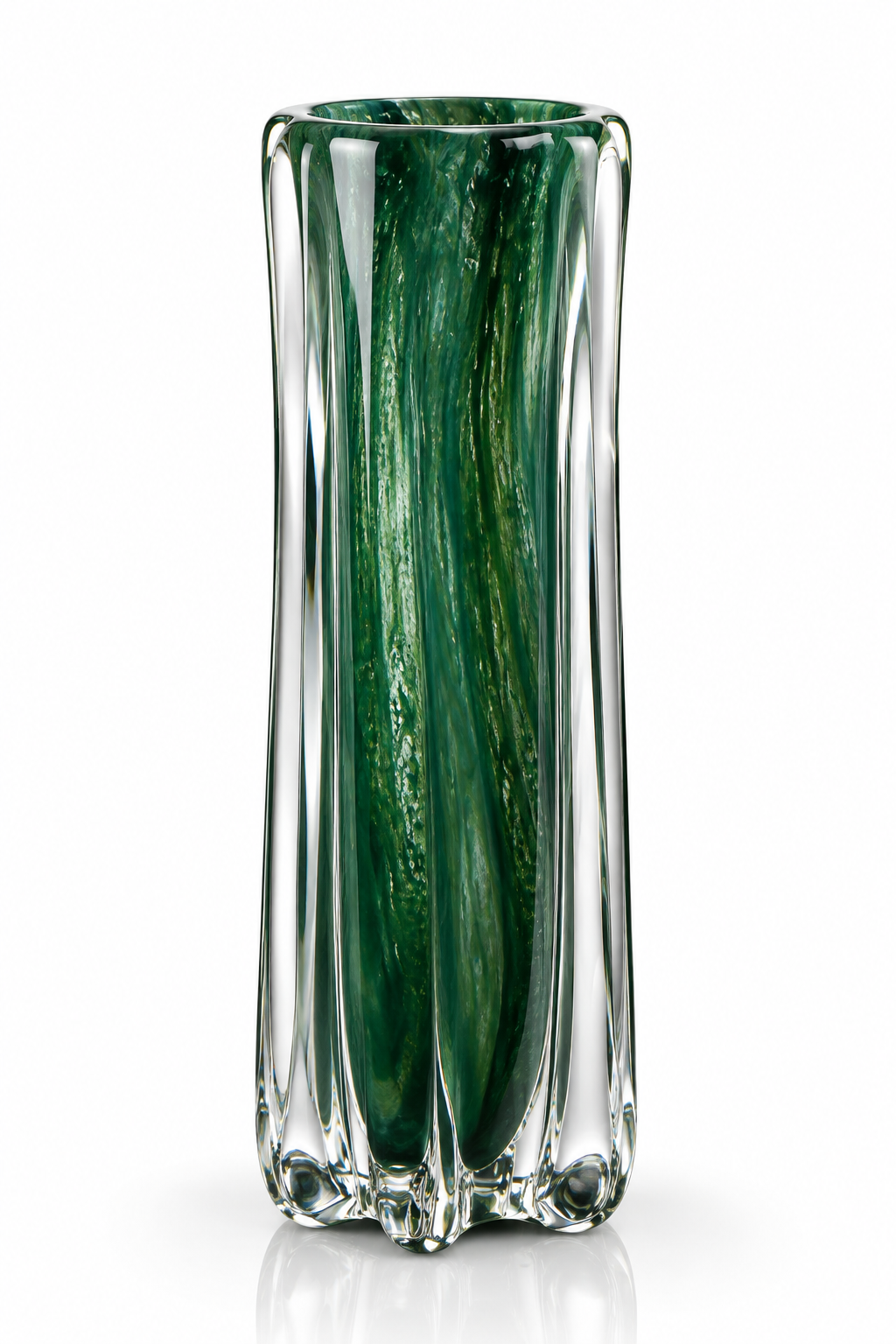 Trio Vases Émeraude - Gauche