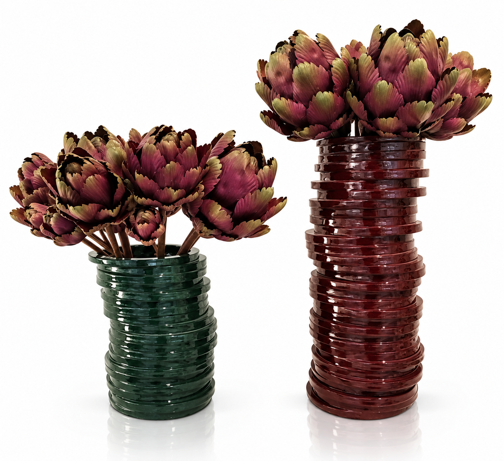 Vases Sculptés Bois