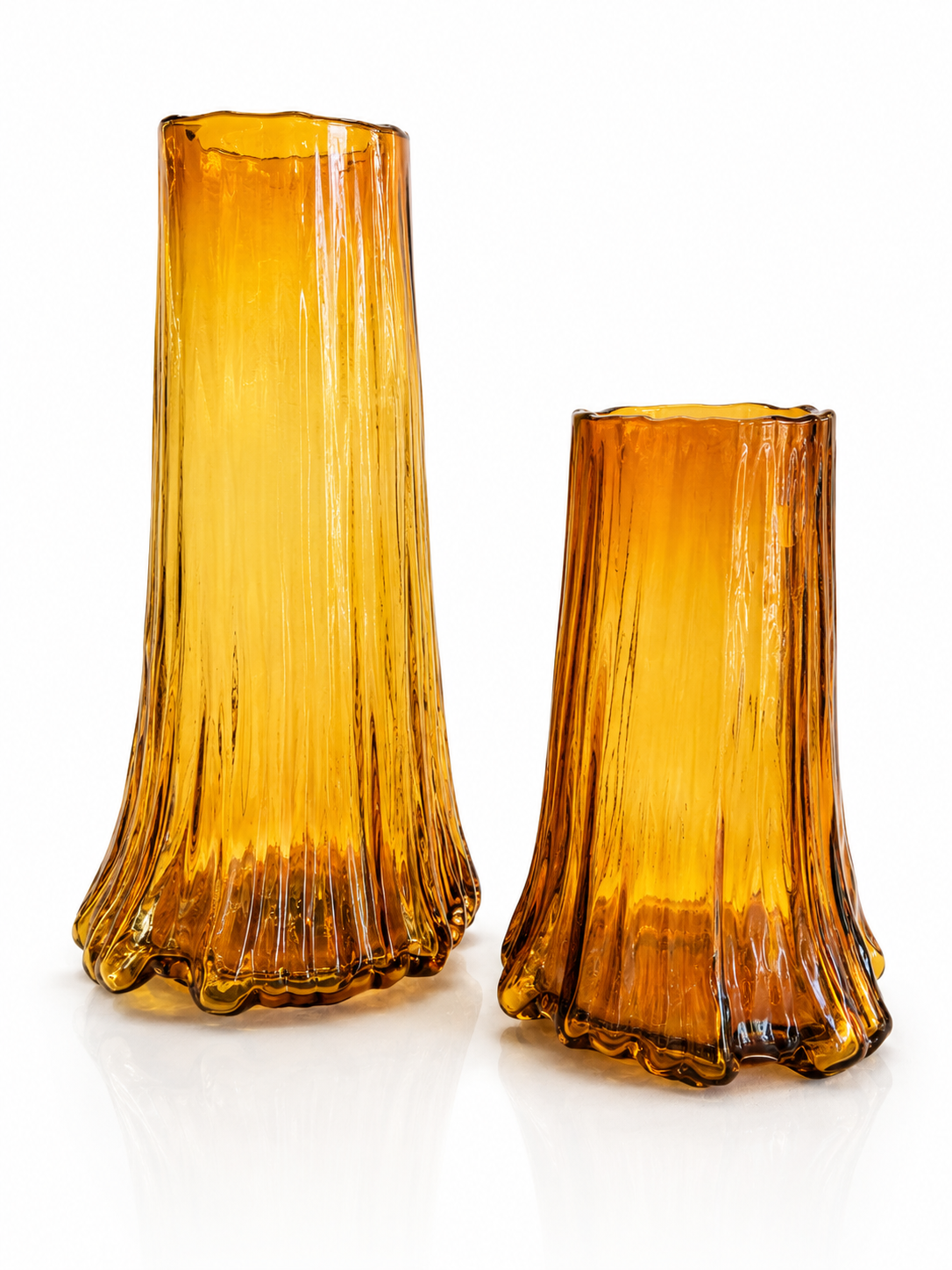 Soleils d’Ambre — vases décoratifs en verre